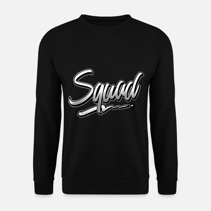 Squad - Unisex Pullover - Schwarz