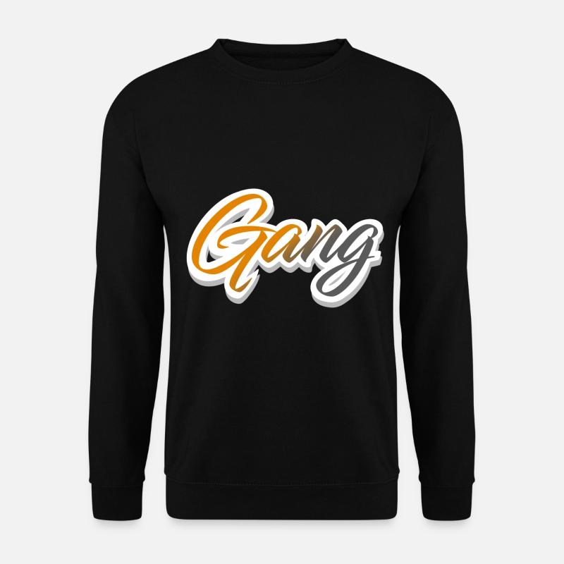Gang Team Crew - Unisex Sweatshirt - black