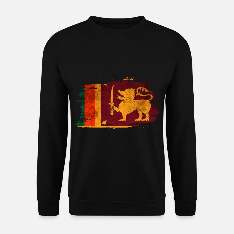Sri Lanka Flag - Unisex Sweatshirt - black