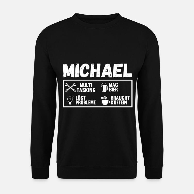 Michael - Unisex Pullover - Schwarz