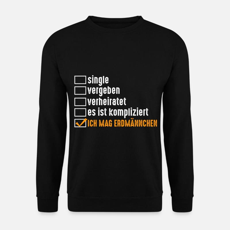 Erdmännchen - Unisex Pullover - Schwarz