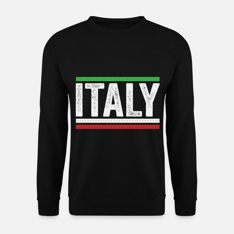 Italien - Italienisch Italiener - Unisex Pullover - Schwarz