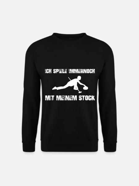 Stick shooting Eistock shooting Stocksport - Unisex Sweatshirt - black