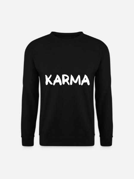 karma - Unisex Sweatshirt - black
