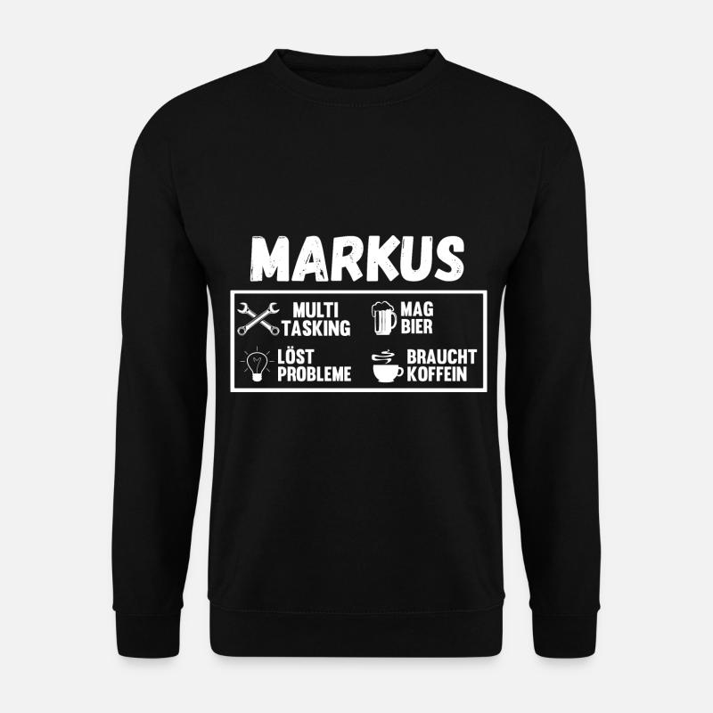 Markus - Unisex Sweatshirt - black