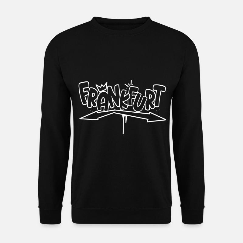 Frankfurt Graffiti - Unisex Sweatshirt - black