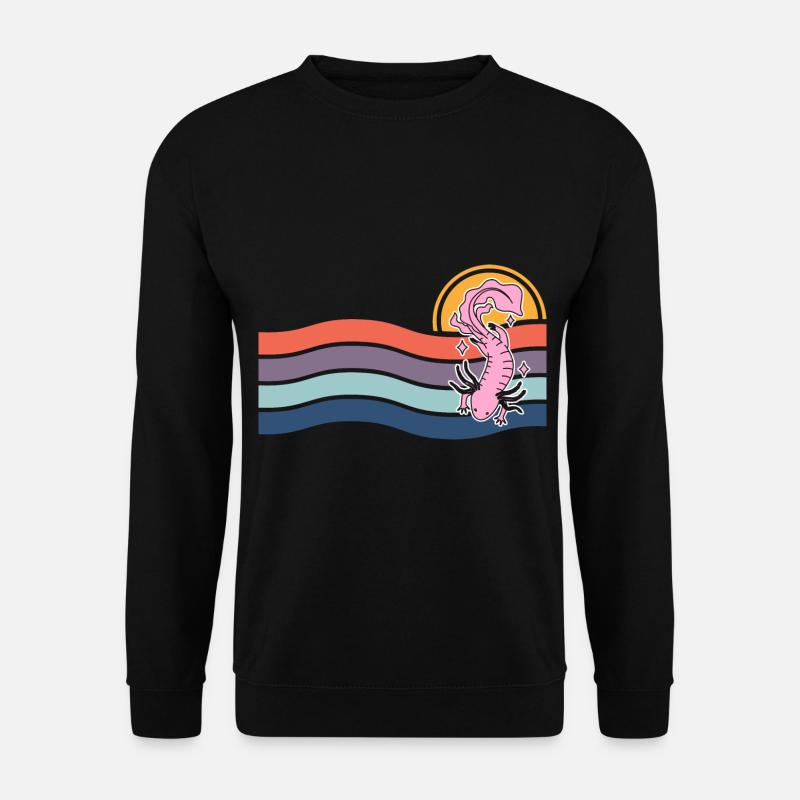 Axolotl - Unisex Pullover - Schwarz