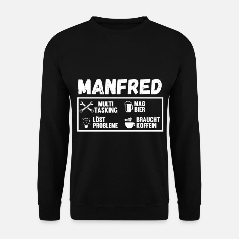 Manfred - Unisex Sweatshirt - black