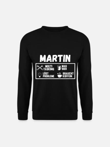 Martin - Sweat-shirt Unisexe - noir