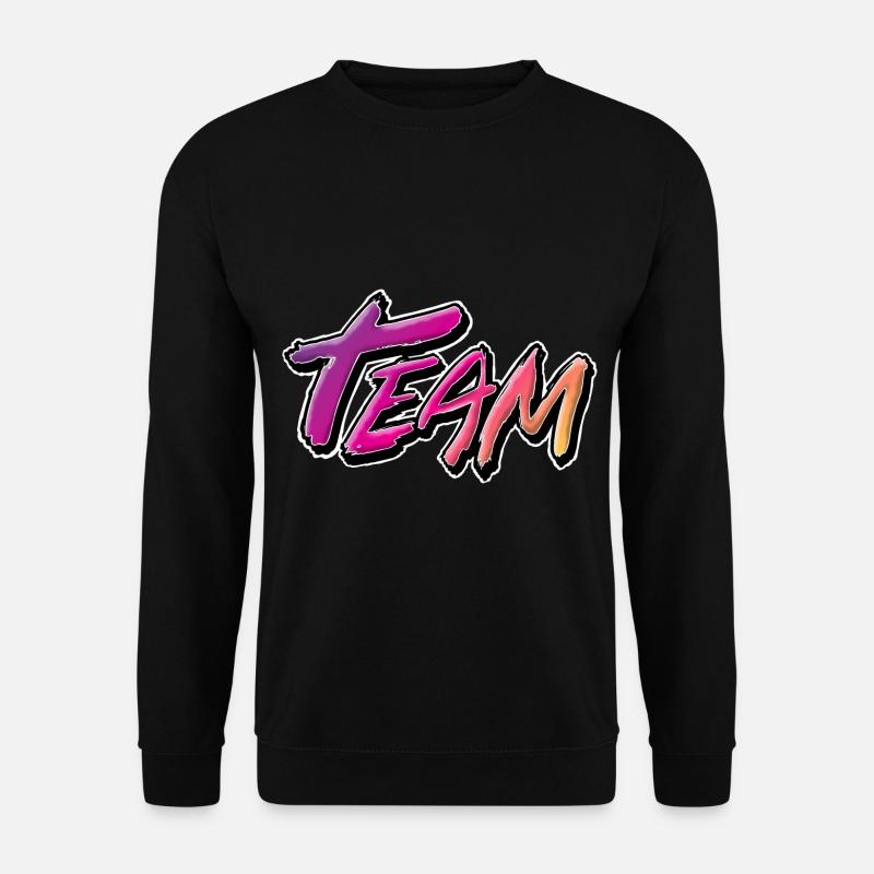équipe - Sweat-shirt Unisexe - noir
