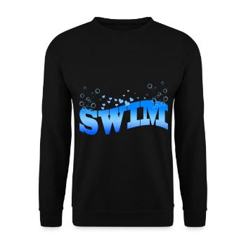 Nager - Sweat-shirt Unisexe - noir - Devant - Alina (178cm) & Michal (187cm)