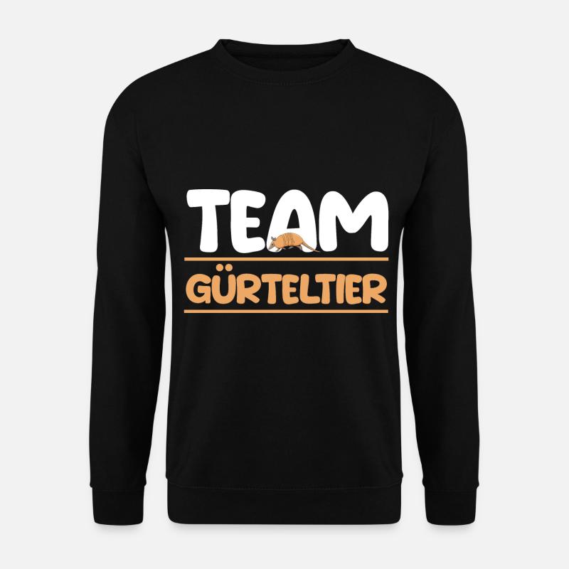 Gürteltier - Unisex Pullover - Schwarz