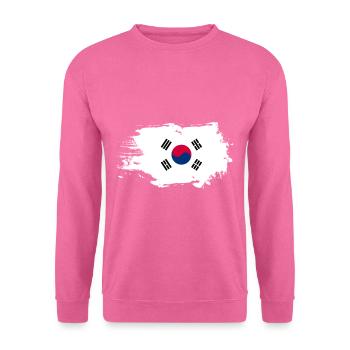 Corée du Sud Corée du Sud Armoiries d'Asie - Sweat-shirt Unisexe - rose - Devant