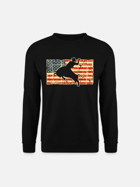 Rodeo Texas - Unisex Pullover - Schwarz