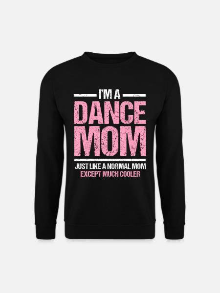 Tanz Mama Tanzen Mutter Disco Geschenk - Unisex Pullover - Schwarz