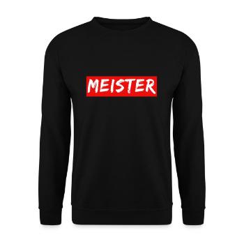 Examen de maître artisan - Sweat-shirt Unisexe - noir - Devant - Alina (178cm) & Michal (187cm)