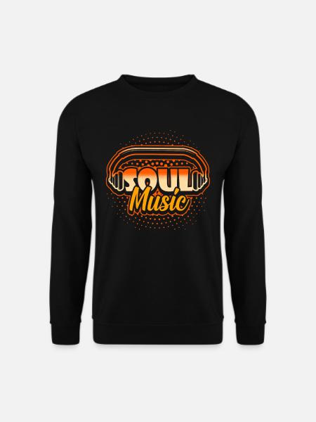 Soul Music Musician Black Music Gift - Unisex Sweatshirt - black