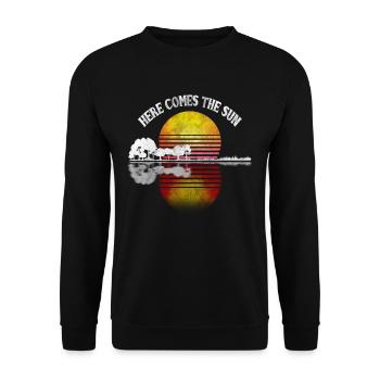 Guitar guitarist music - Unisex Sweatshirt - black - Front - Alina (178cm) & Michal (187cm)