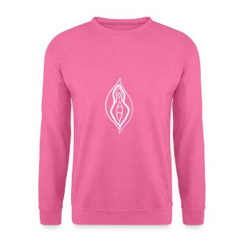 Cadeau féministe vagin vagin féministe - Sweat-shirt Unisexe - rose - Devant