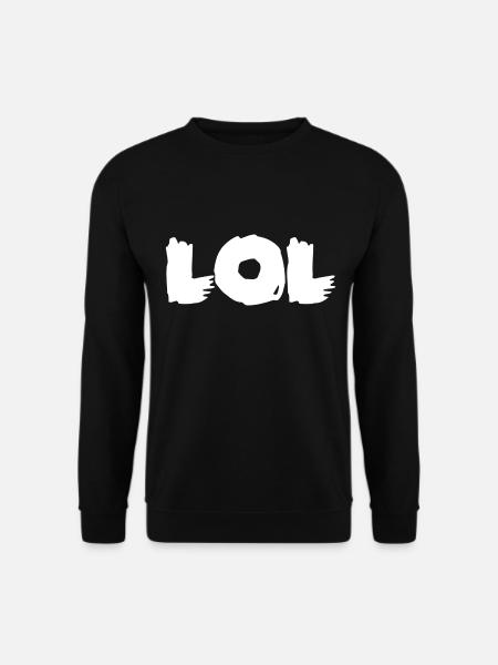 lol - Unisex Sweatshirt - black
