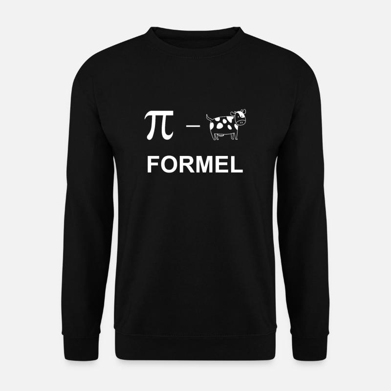 Mathe PQ Formel Spruch Lustig Mathematik - Unisex Pullover - Schwarz
