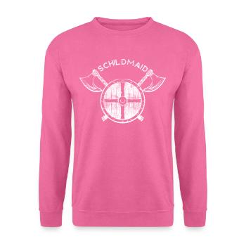 Viking Odin Viking corbeau Valhalla - Sweat-shirt Unisexe - rose - Devant