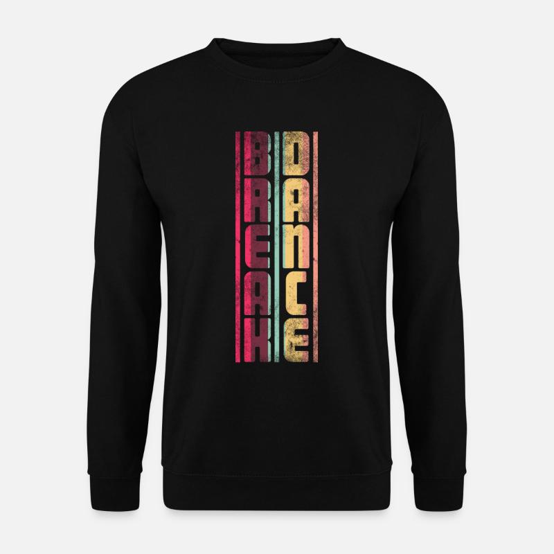 Breakdance Dancing Hip Hop Rap anni '90 anni '90 - Felpa unisex - nero