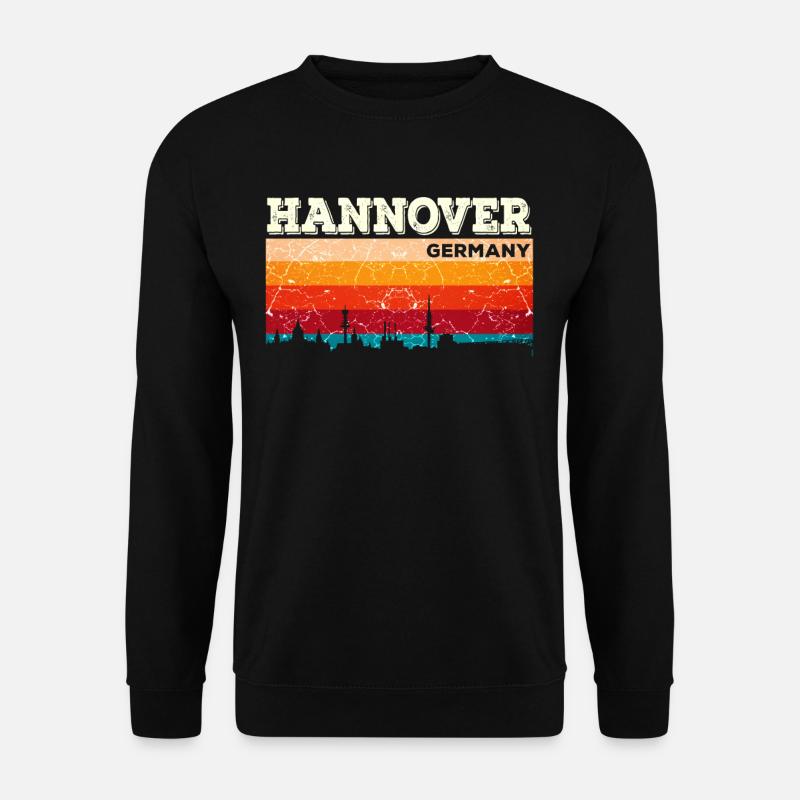 Hanover hometown Germany - Unisex Sweatshirt - black