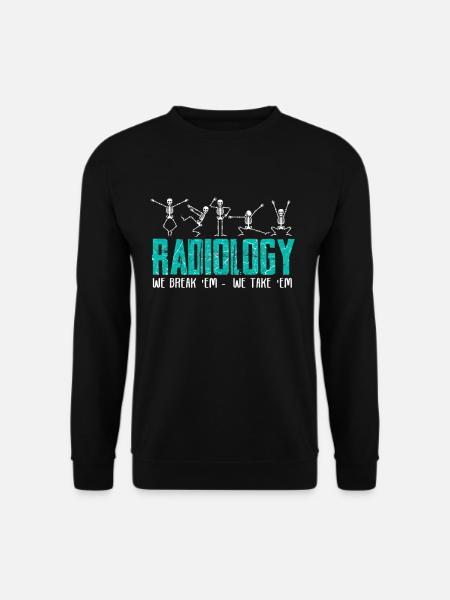 Radiologe Radiologietechniker Röntgen Medizin - Unisex Pullover - Schwarz
