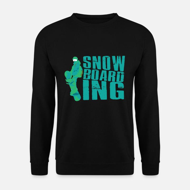 Snowboarding - Unisex Pullover - Schwarz