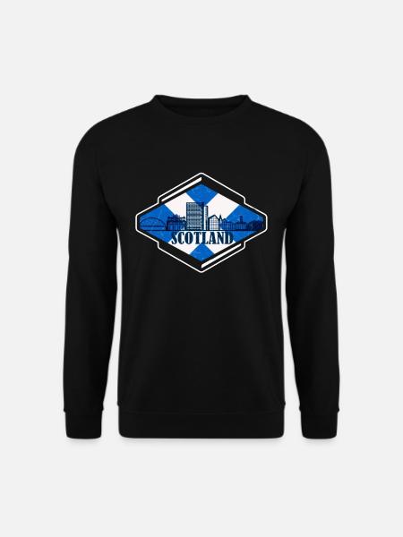 Ecosse Drapeau Blason écossais Écossais - Sweat-shirt Unisexe - noir