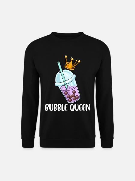 Bubble Tea Gechenk Frauen Boba Tea Bubble Tea - Unisex Pullover - Schwarz