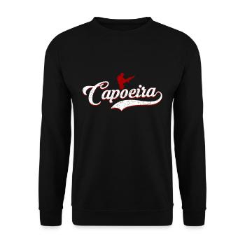 Capoeira Atlethical Brésil Art Martial - Sweat-shirt Unisexe - noir - Devant - Alina (178cm) & Michal (187cm)