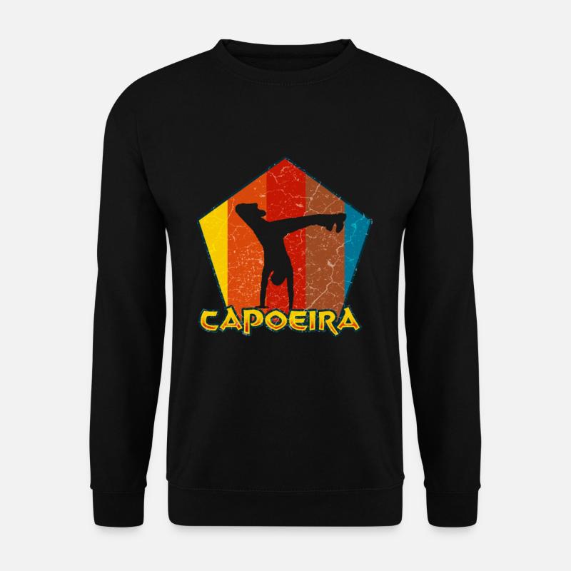 Capoeira Brasilien Kampfkunst - Unisex Pullover - Schwarz