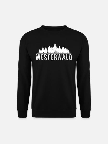Westerwald Westerwälder Pfalz Wäller Geschenk - Unisex Pullover - Schwarz