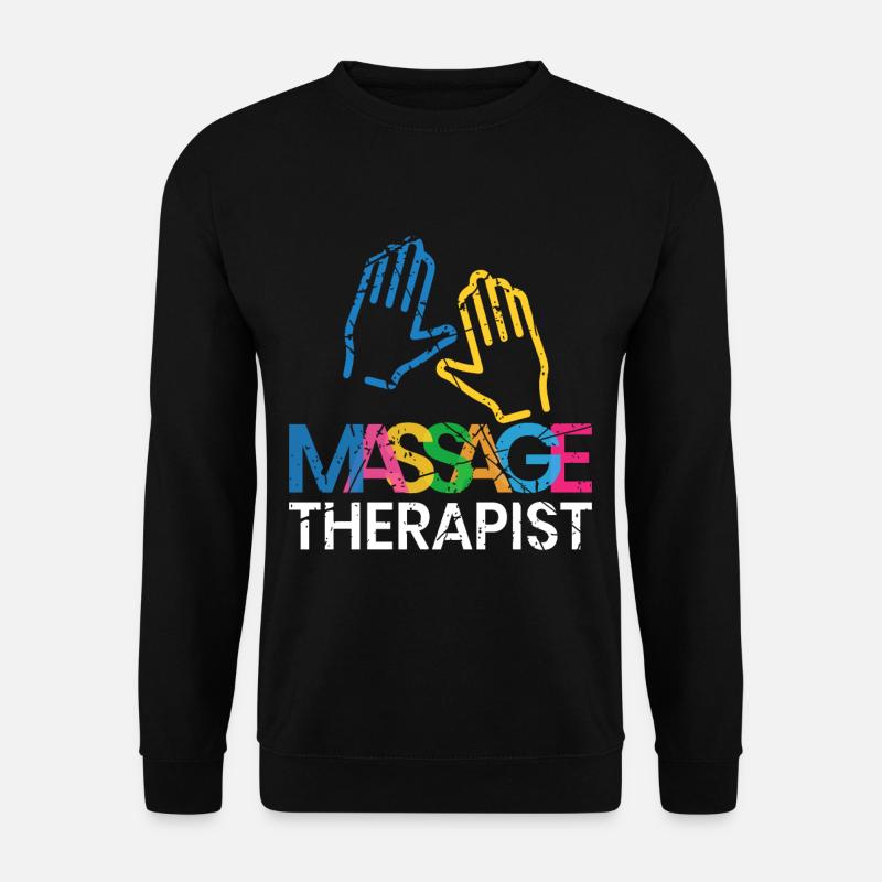Massage - Unisex Pullover - Schwarz