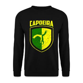 Capoeira - Sweat-shirt Unisexe - noir - Devant - Alina (178cm) & Michal (187cm)