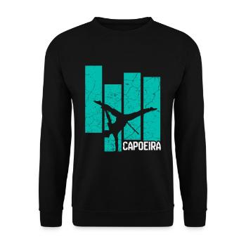 Capoeira - Sweat-shirt Unisexe - noir - Devant - Alina (178cm) & Michal (187cm)