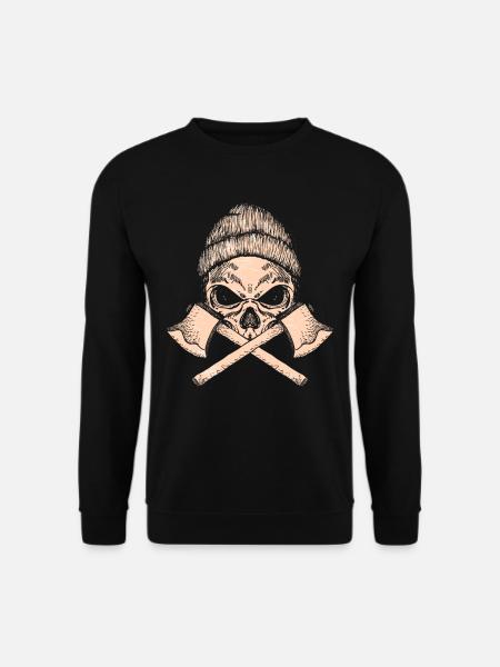Bûcherons et menuisiers - Sweat-shirt Unisexe - noir