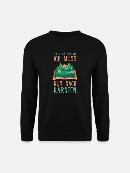 Kärnten Österreich Millstätter See Geschenk - Unisex Pullover - Schwarz