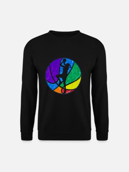 Basketballspieler Basketball Mädchen - Unisex Pullover - Schwarz