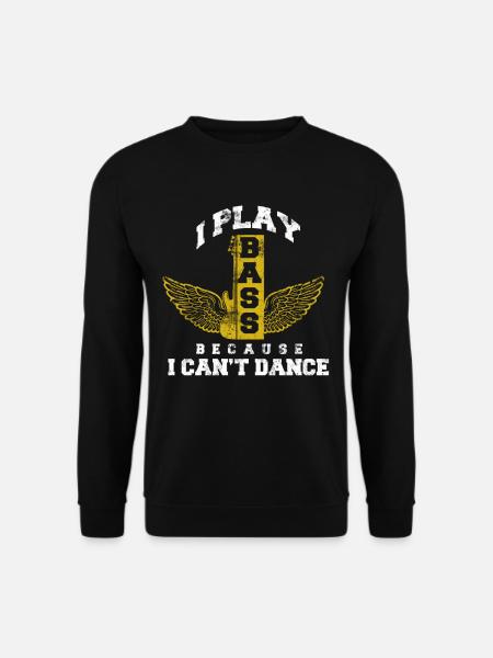 Bass Guitarist Bass Player - Unisex Sweatshirt - black