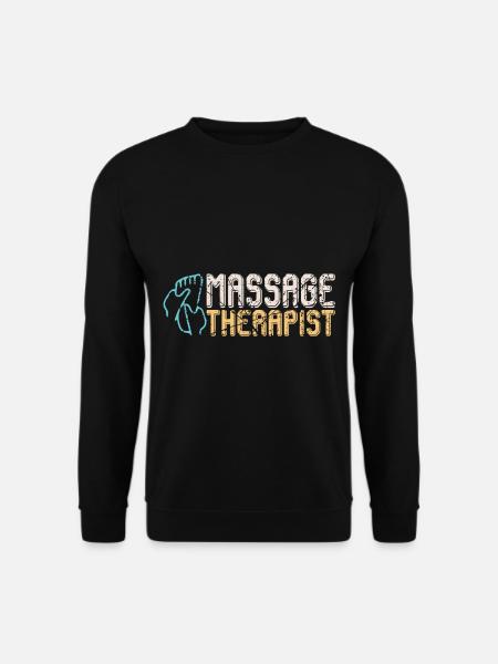 Massagetherapeut Füsse - Unisex Pullover - Schwarz