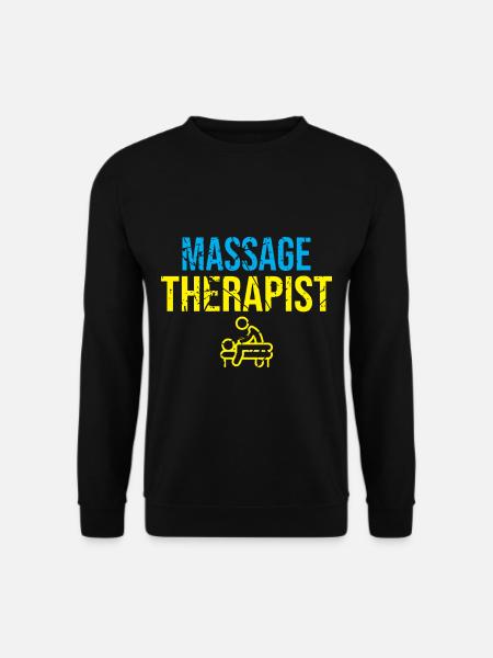 Massage therapist - Unisex Sweatshirt - black