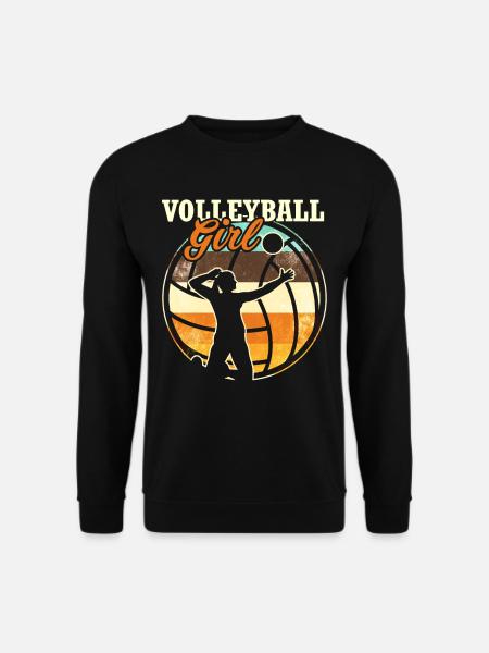 Volleyball Girls - Unisex Sweatshirt - black
