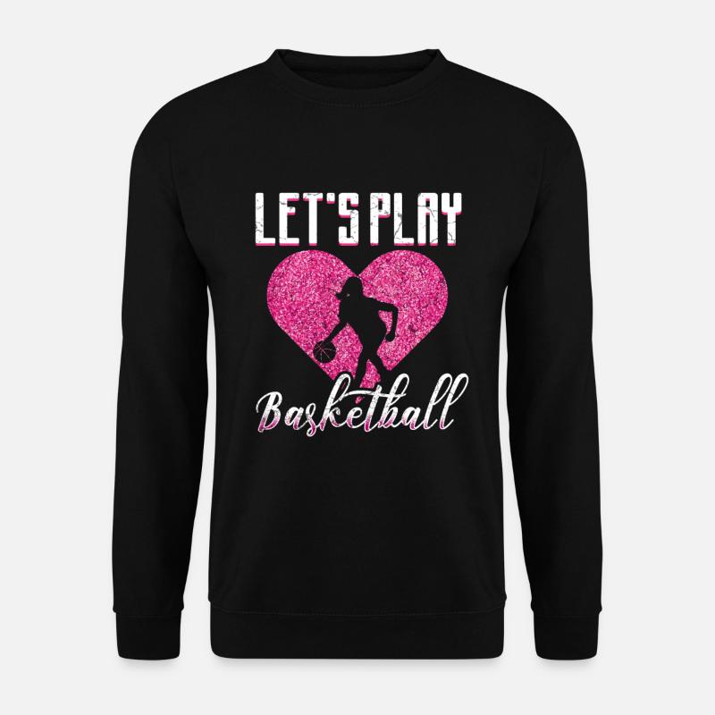 Basketball Mädchen - Unisex Pullover - Schwarz