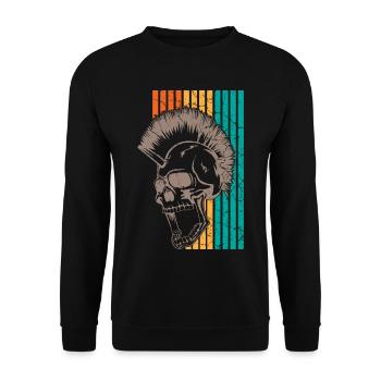 Punk Punks - Unisex Pullover - Schwarz - Vorne - Alina (178cm) & Michal (187cm)