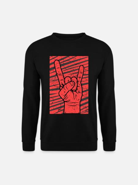 Devil's Horn Punks - Unisex Sweatshirt - black