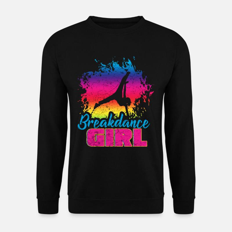 Breakdance Mädchen Tänzerin - Unisex Pullover - Schwarz