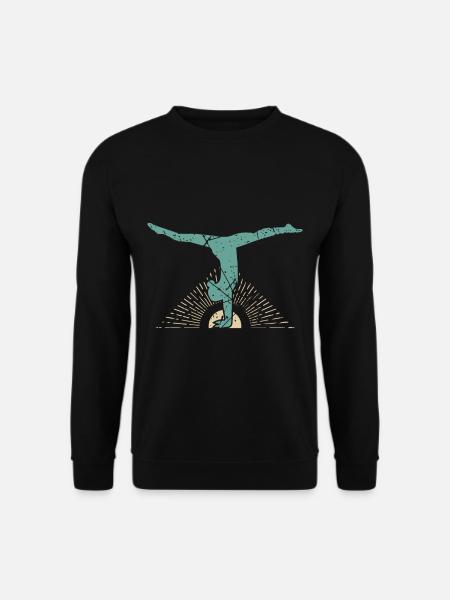 Gymnaste gymnaste gymnastique gymnastique - Sweat-shirt Unisexe - noir